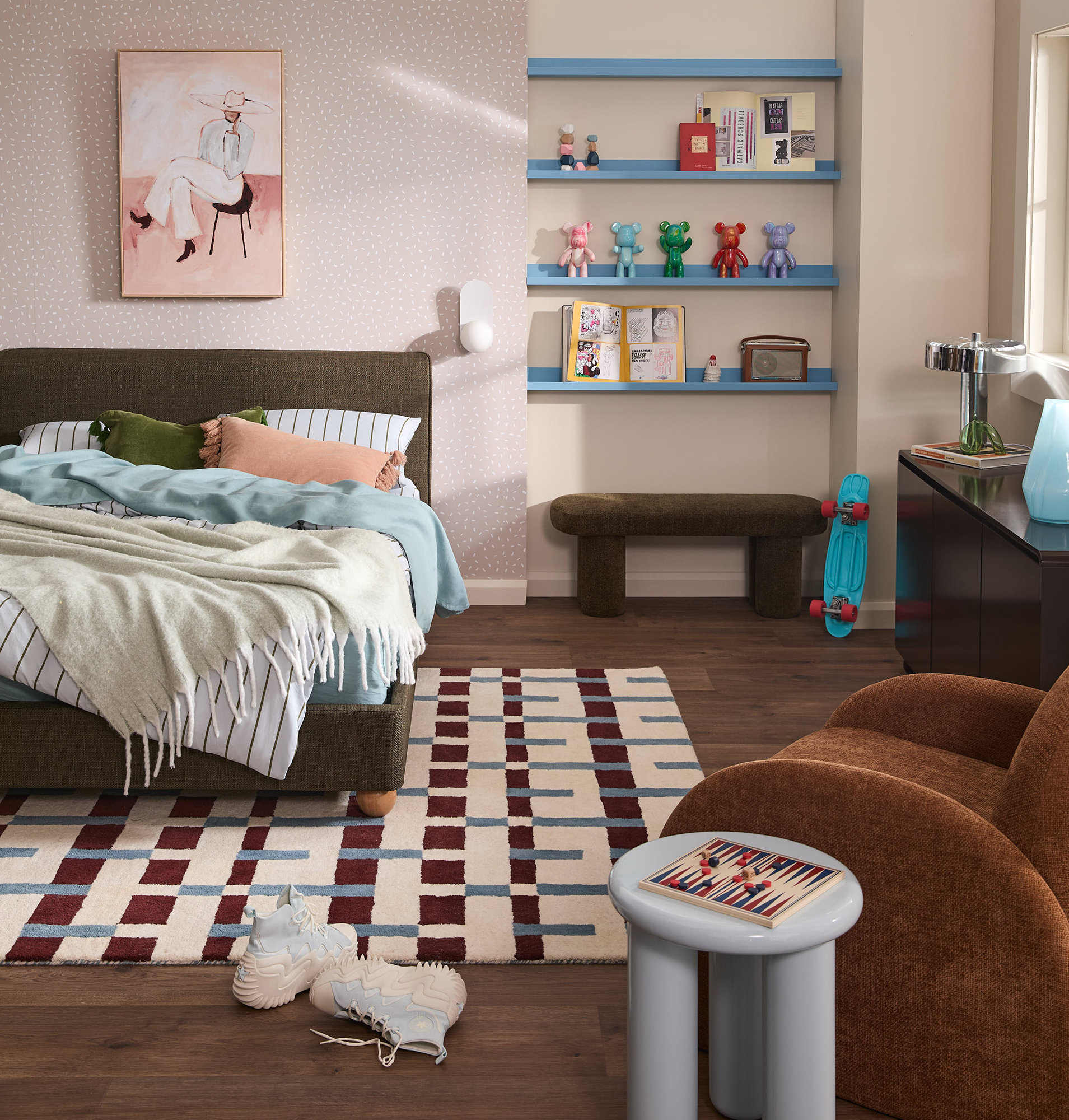 Modern Playful Bedroom photo by Temple &amp; Webster