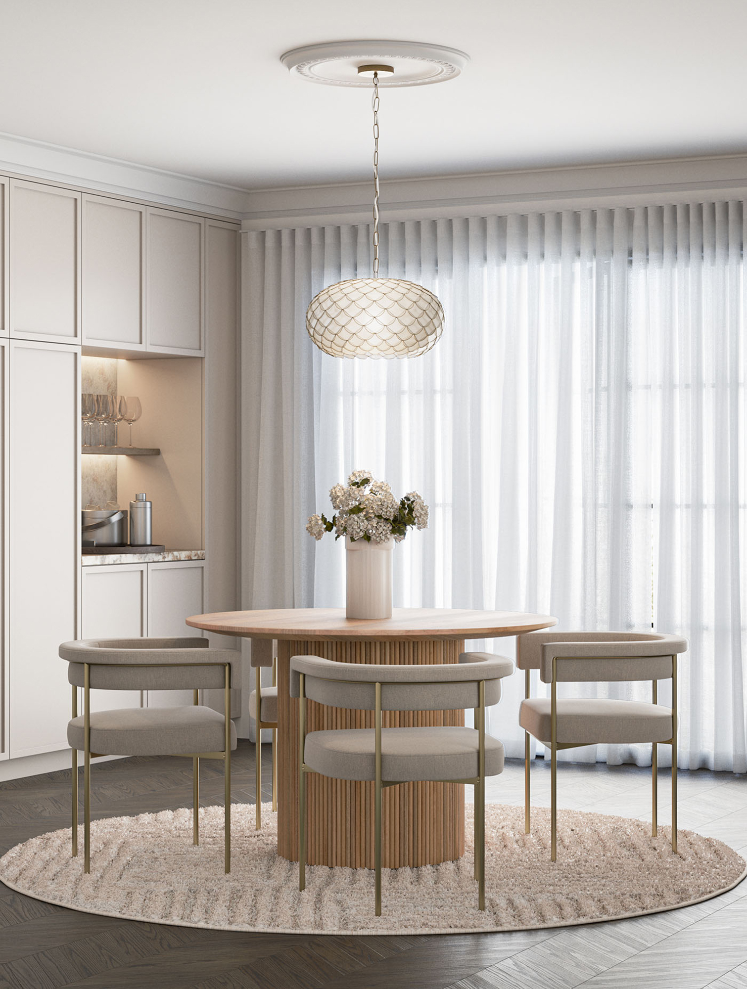 Modern Regal Dining photo by Temple &amp; Webster