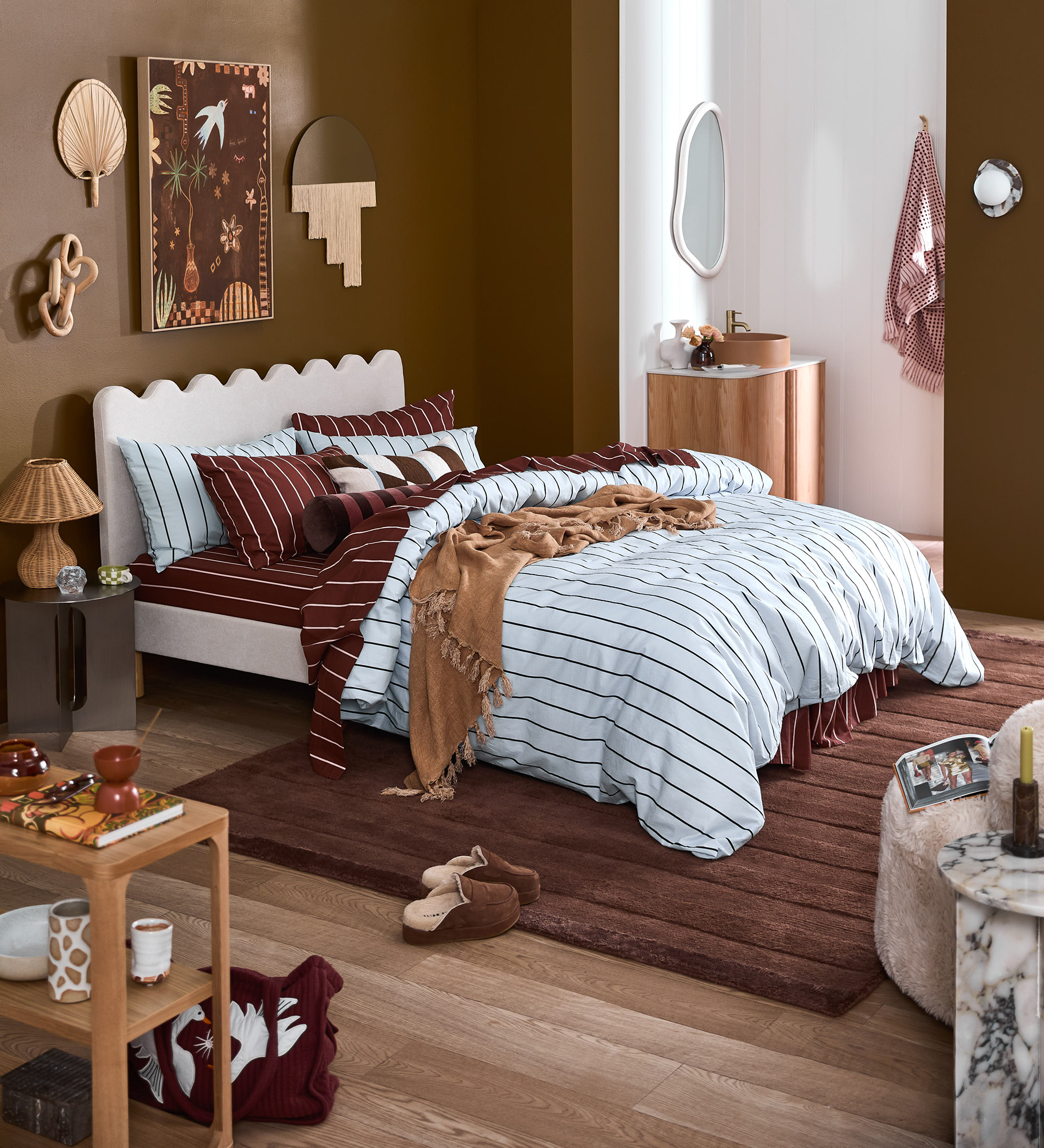 Bold Modern Bedroom photo by Temple &amp; Webster