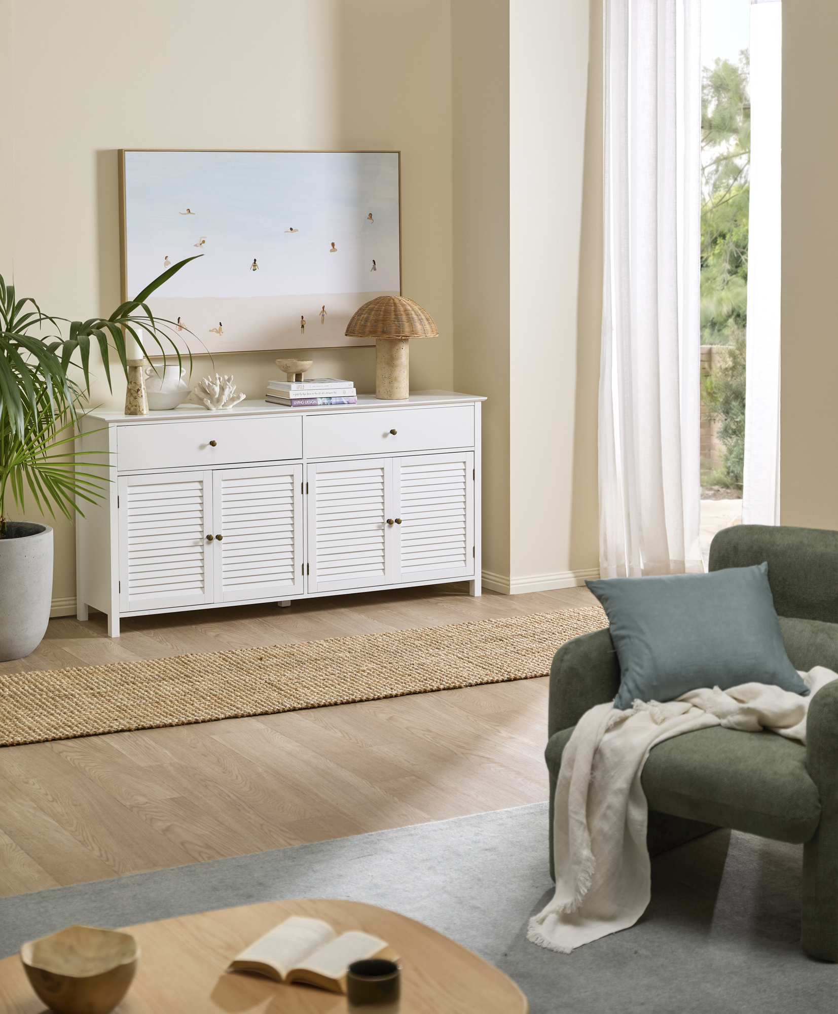 Tranquil Living Corner photo by Temple &amp; Webster