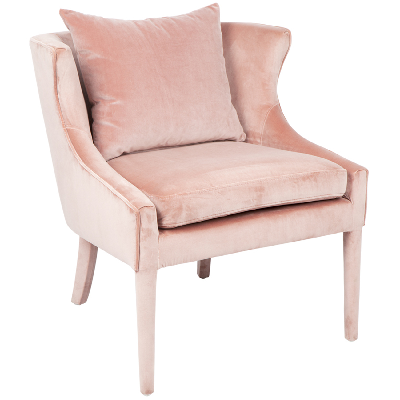 NEW Blush Tillie Velvet Armchair - Lexington Home,Armchairs | eBay