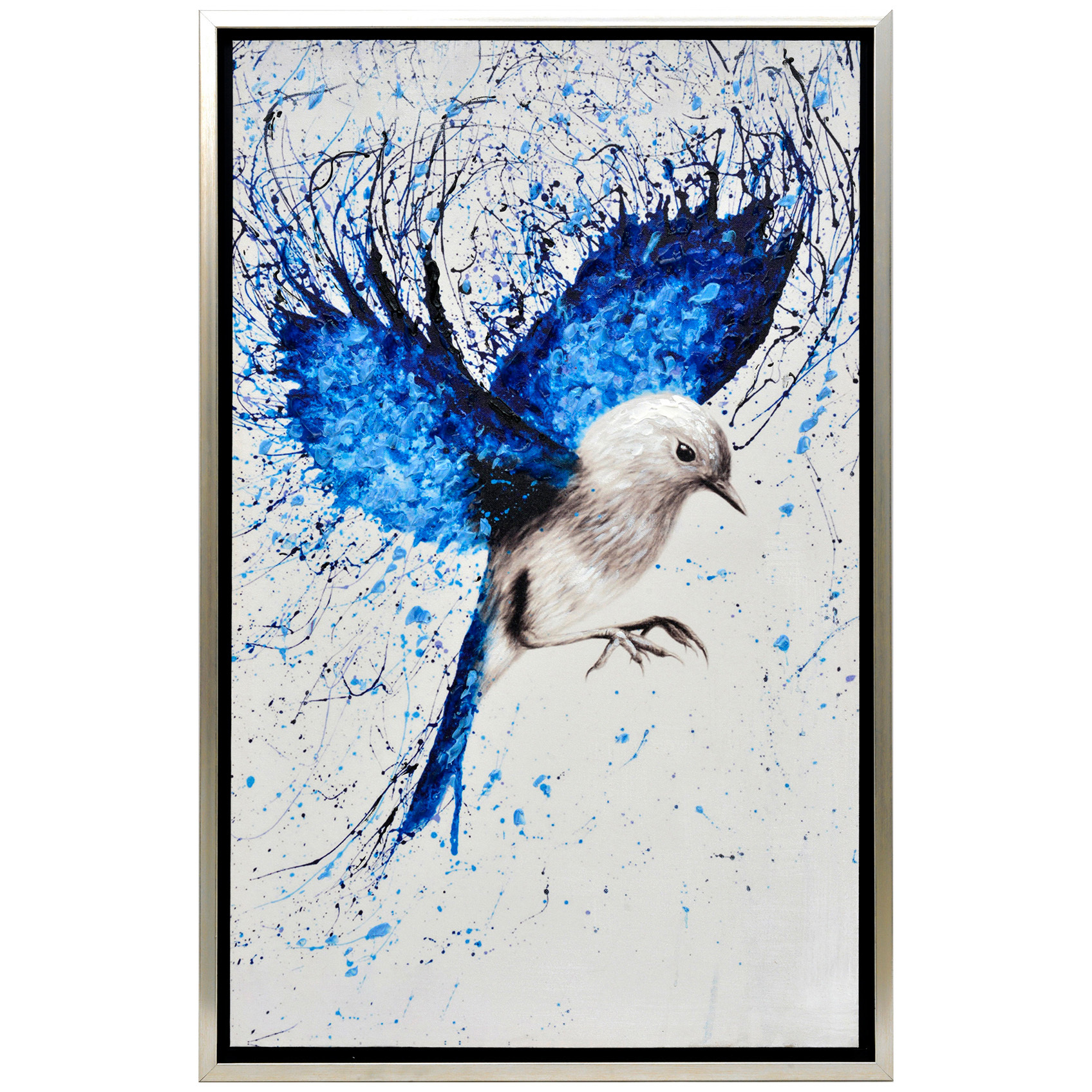 Bird Flight Framed Canvas Wall Art Temple Webster