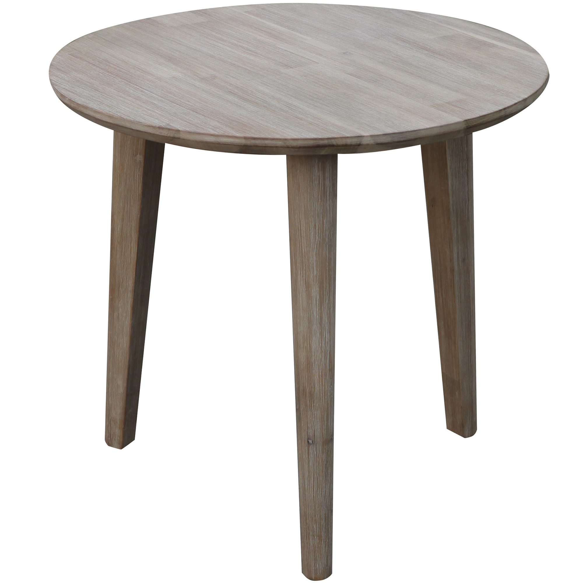 grey wood accent table