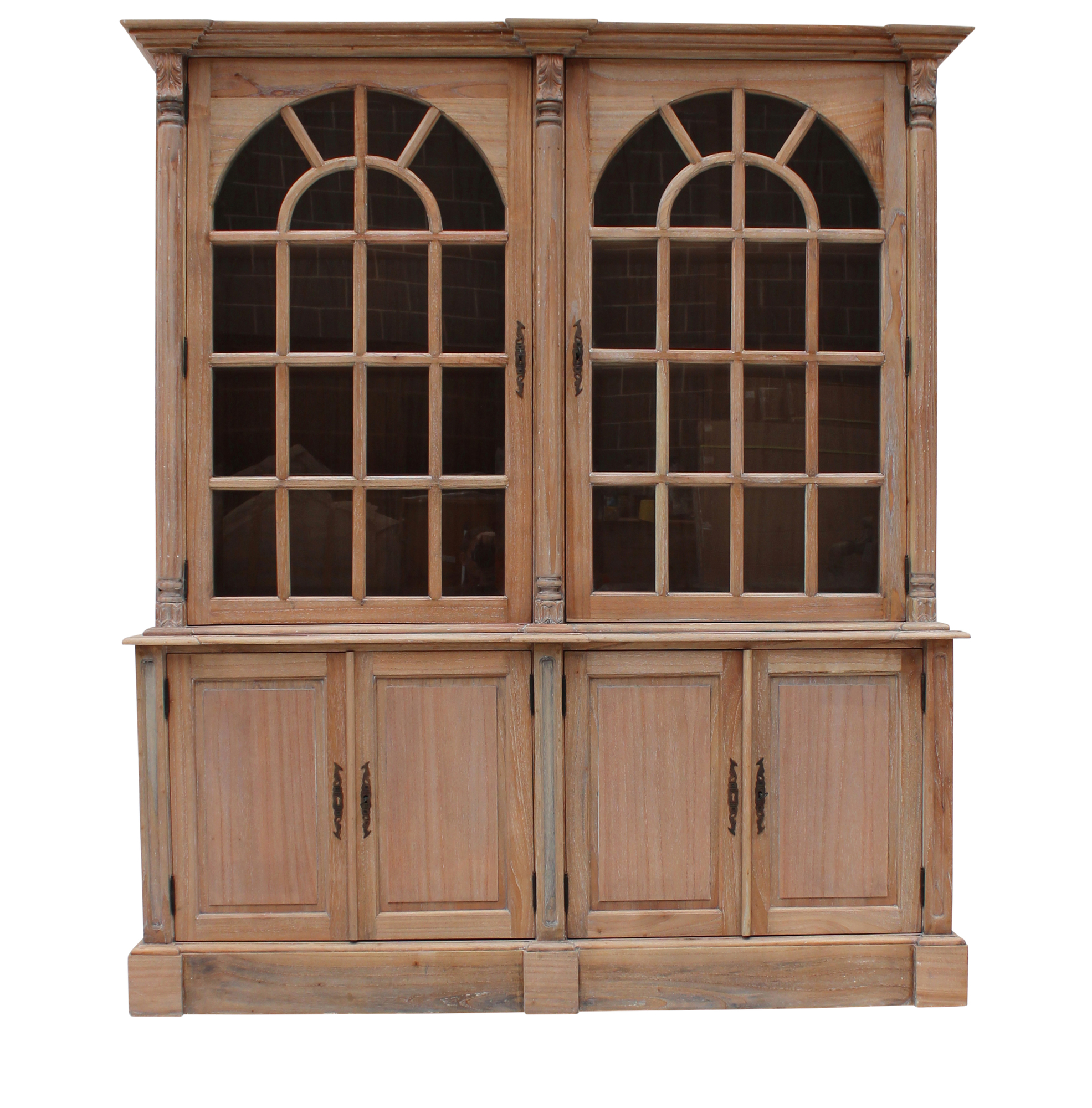 Carrington Furniture Mahogany Double Door Georgian Display Cabinet