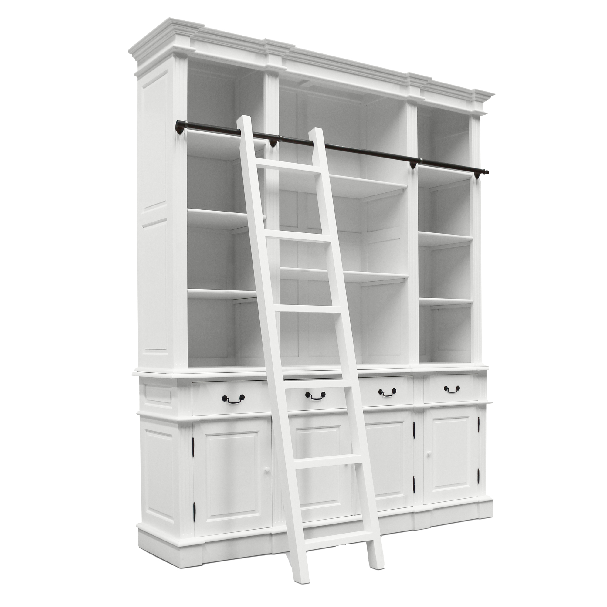 French Provincial Estate Bookcase Temple Webster
