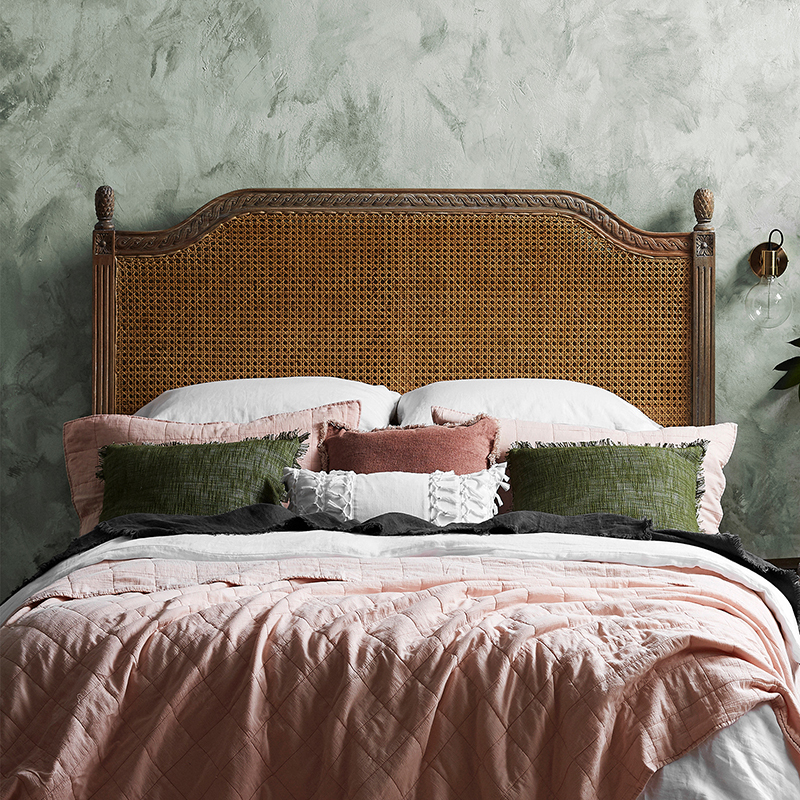 New French Provincial Toulouse Rattan Headboard Carrington Furniture Bedheads Ebay