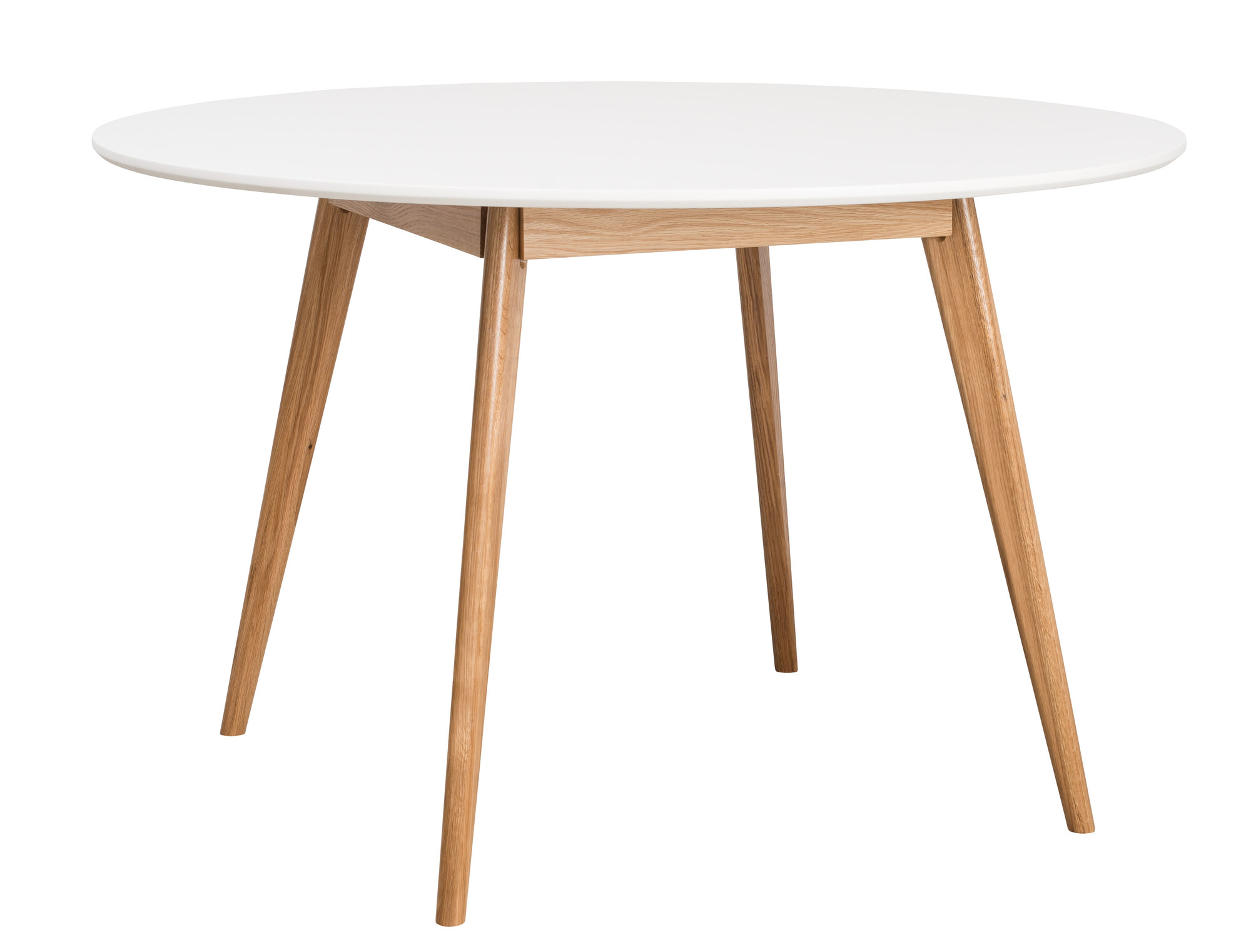 habitat white round dining table