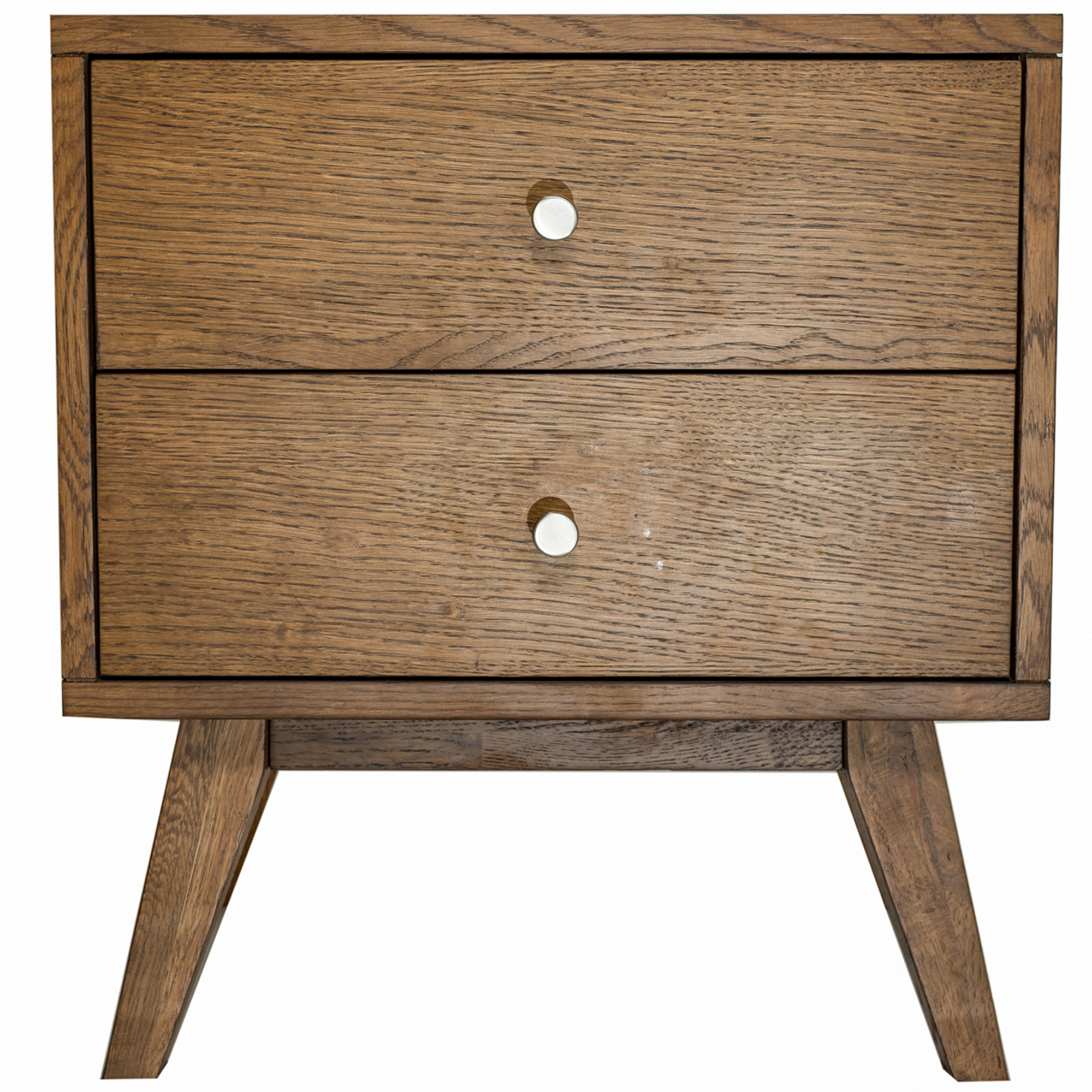 NEW Oskar Oak Bedside Table Estudio Furniture,Bedside Tables eBay