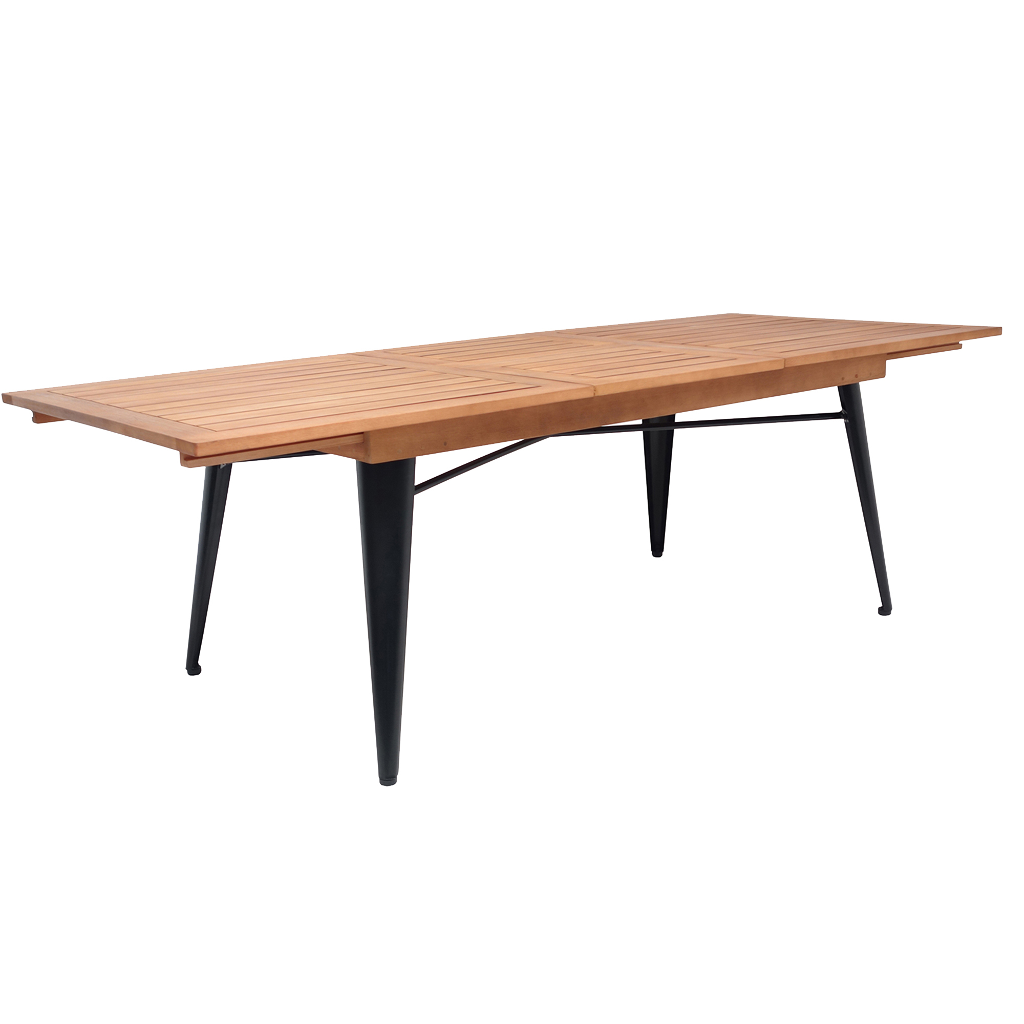 Hartman Natural Lyon Wooden Extendable Outdoor Dining Table Reviews Temple Webster