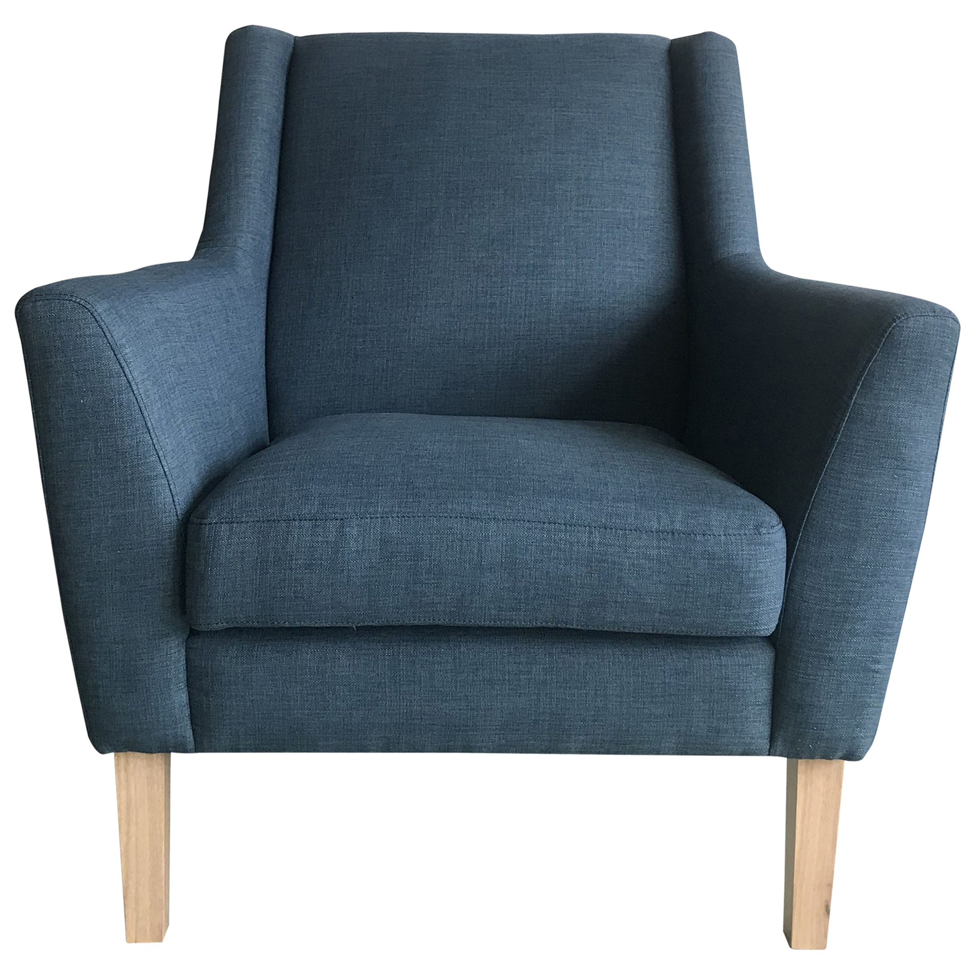 denim armchairs