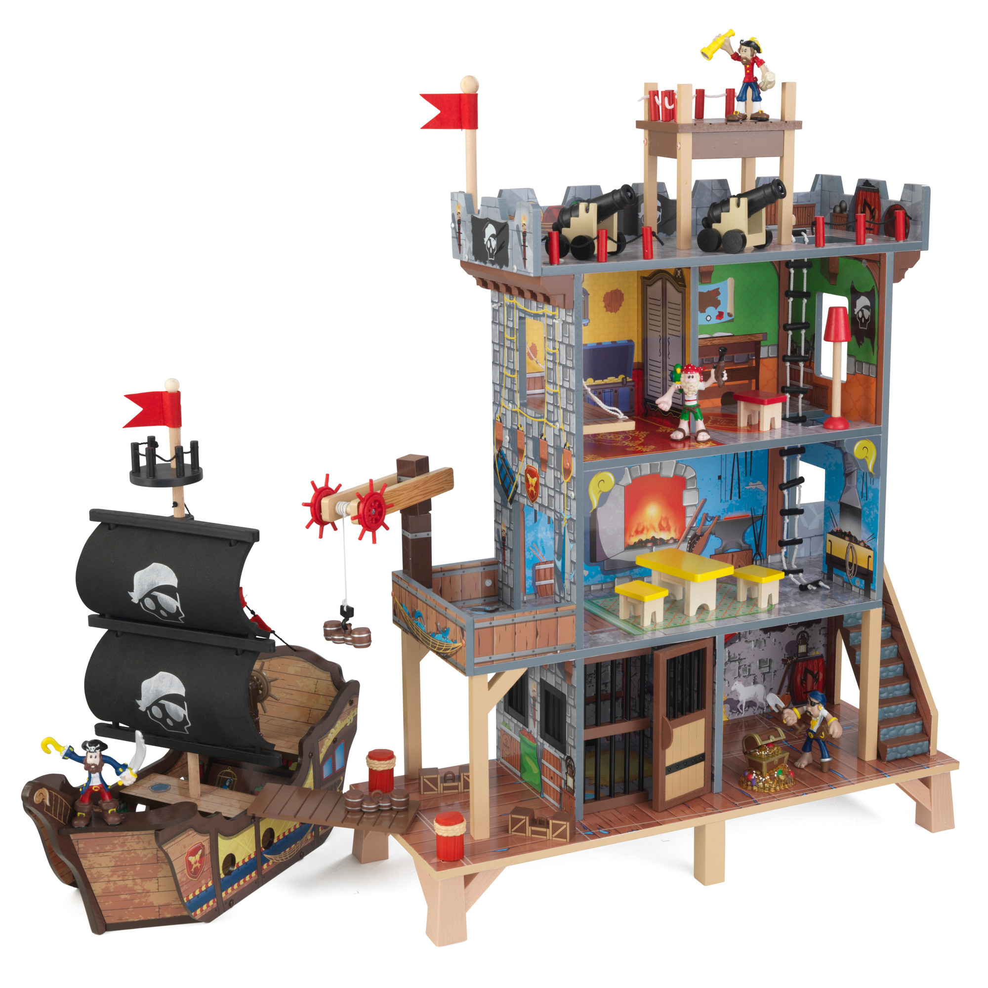 kidkraft pirate ship playset