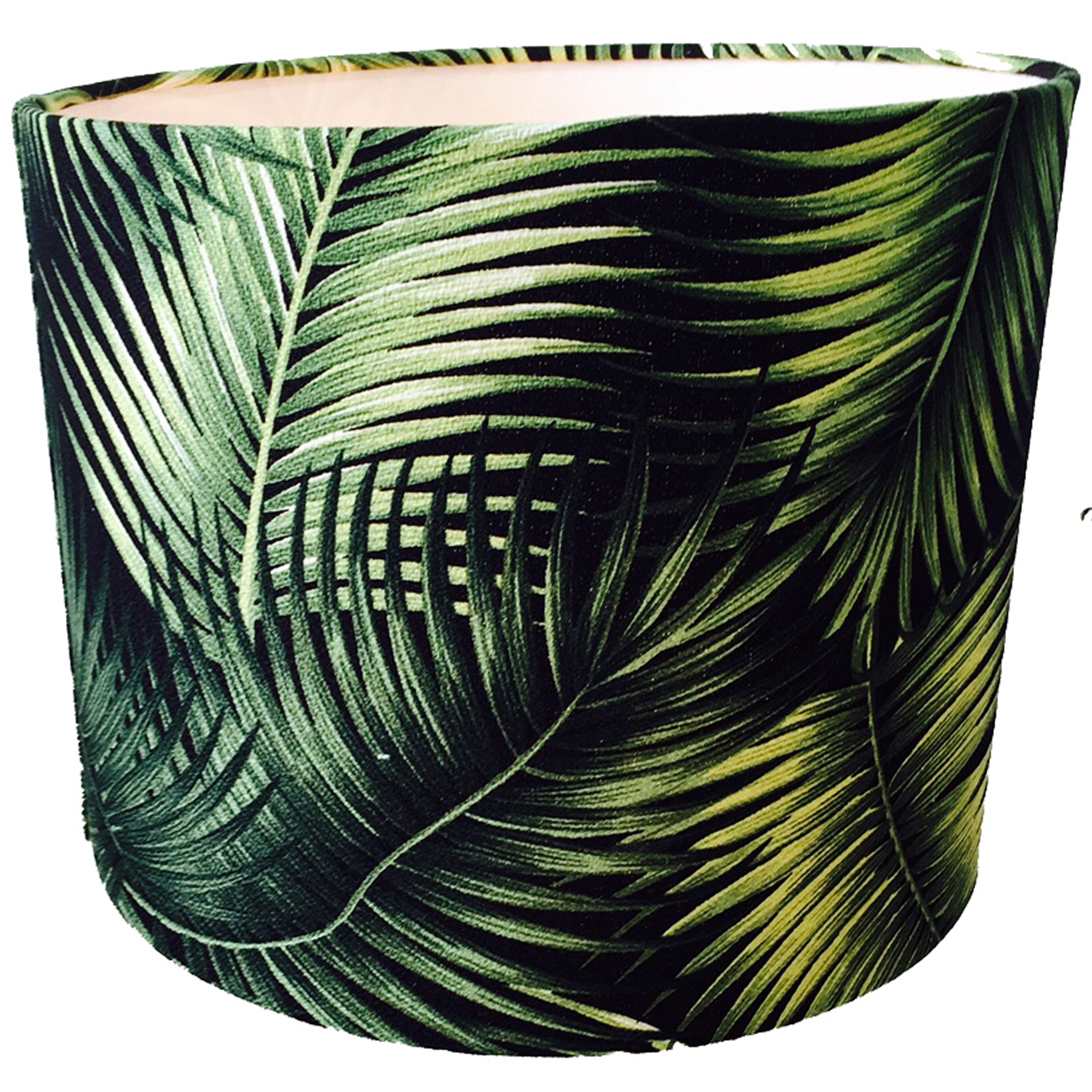 cotton drum lamp shade