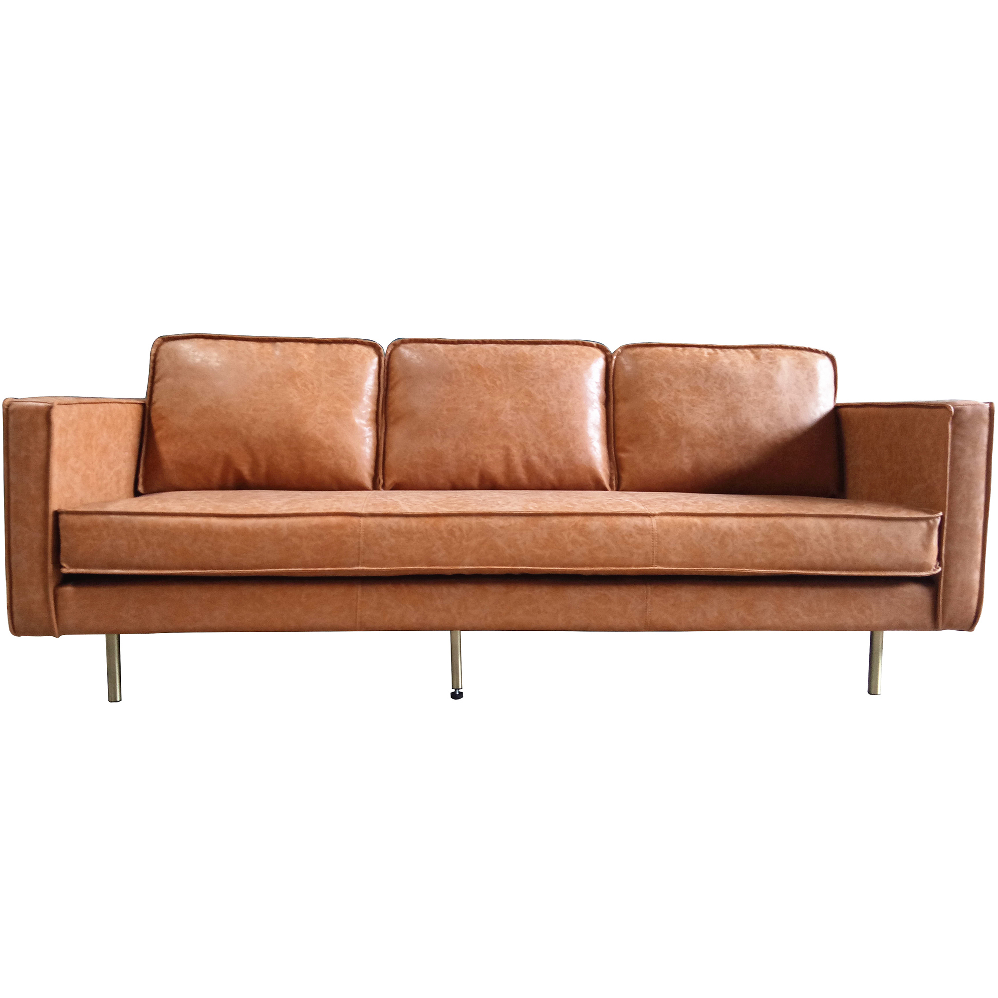 Mikasa Furniture Bondi 3 Seater Faux Leather Sofa Reviews Bondi 3 Seater Faux Leather Sofa