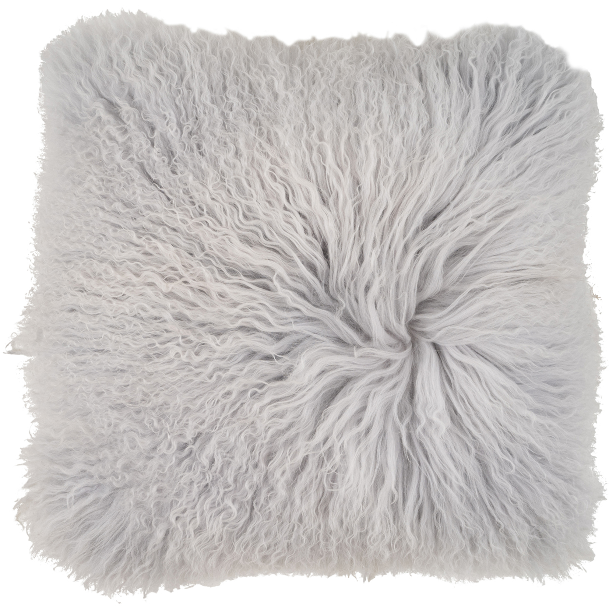 New Mongolian Sheepskin Cushion Nswleather Cushions Ebay
