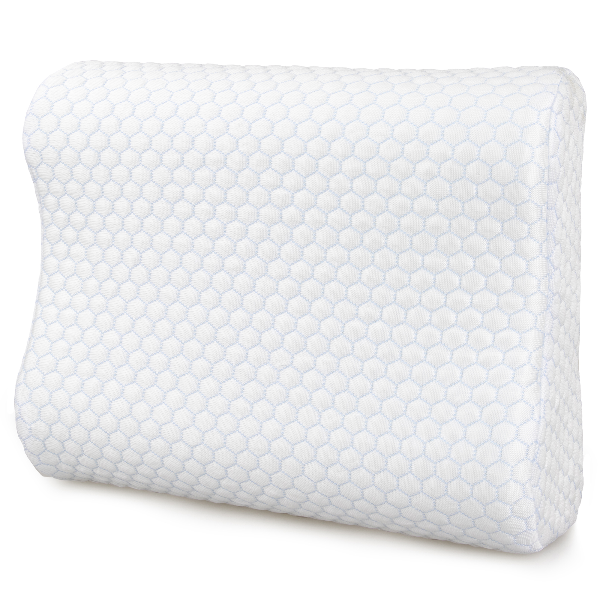 quilted memory foam pillow