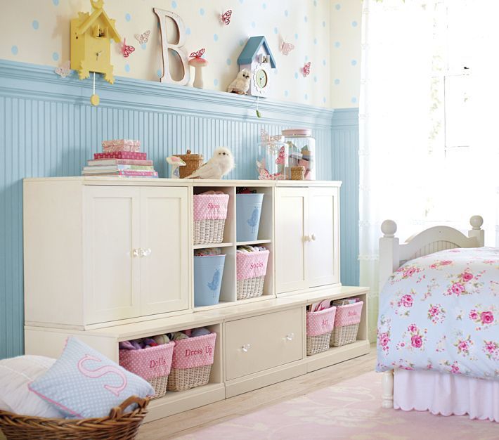 Pottery Barn girl's room