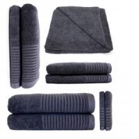 Bas Phillips Indigo Towels