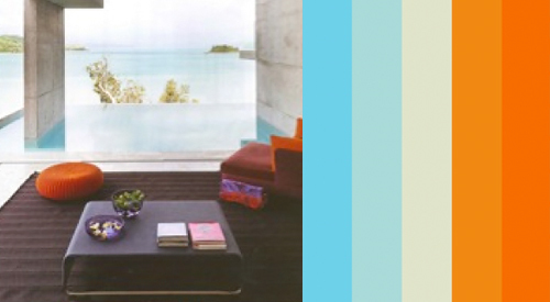 Complementary colour palette