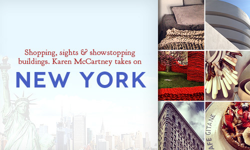 Karen McCartney visits New York