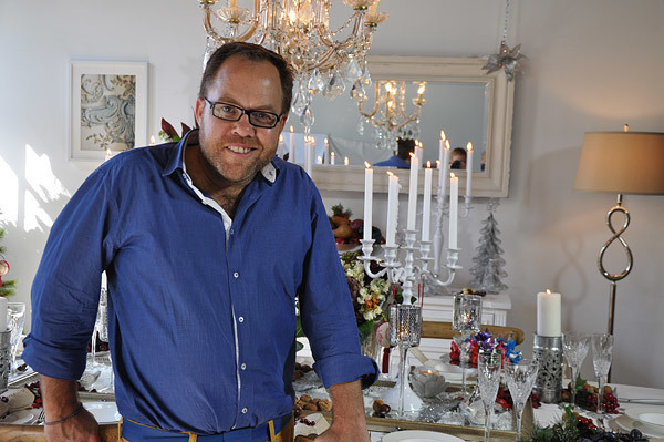 James Treble's vintage glamour Christmas