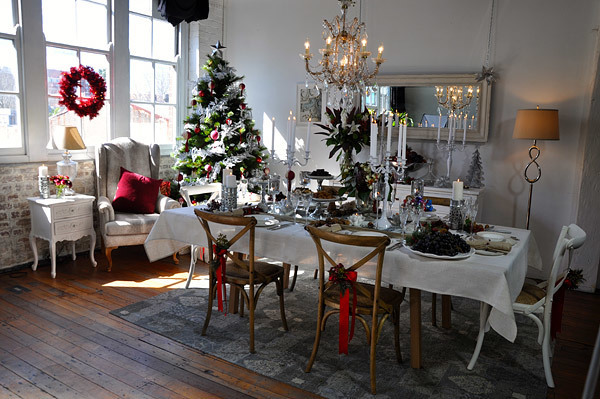 James Treble's vintage glamour Christmas