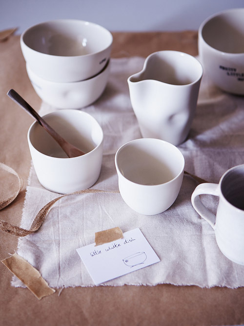 Deb Taylor - Little White Dish - Artisan Magazine