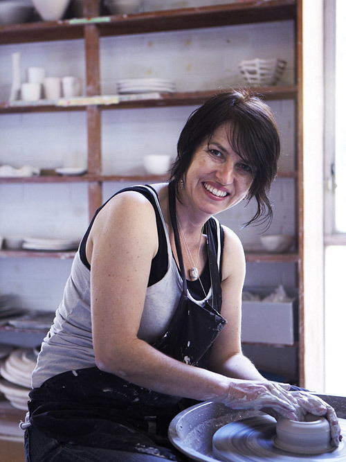 Deb Taylor - Little White Dish - Artisan Magazine