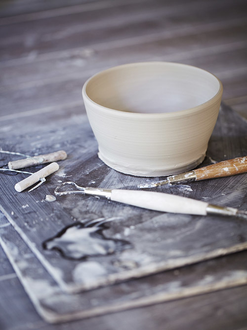 Deb Taylor - Little White Dish - Artisan Magazine