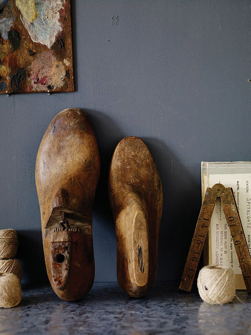 Shoe lasts from Cox & Cox via Pinterest