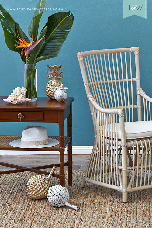 Tropical style by Temple & Webster, image by Denise Braki.