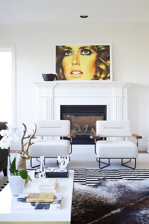 Our clicks this week - home tour via Style Me Pretty