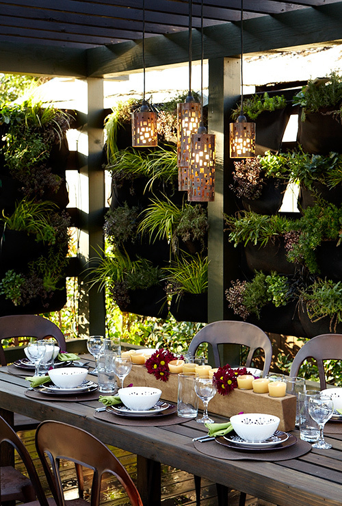 Inspiring vertical garden gallery