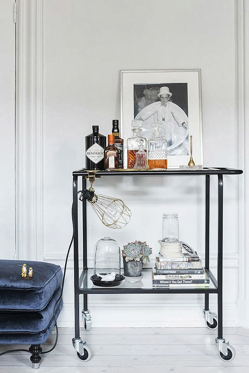 Bar cart round up via French by Design