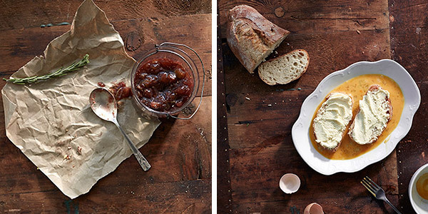Dish of the day - French toast & fig jam
