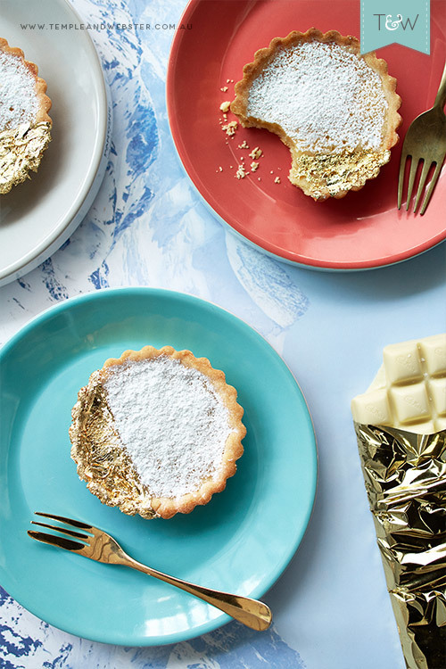 Dish of the day - White chocolate and Earl Grey tarts