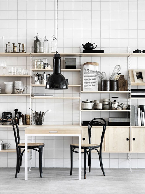 The well-styled shelf