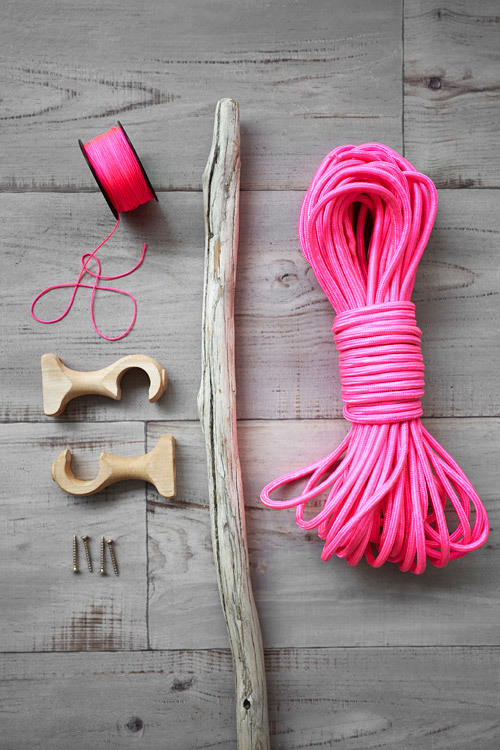 Make your own neon rope bedhead Temple & ster