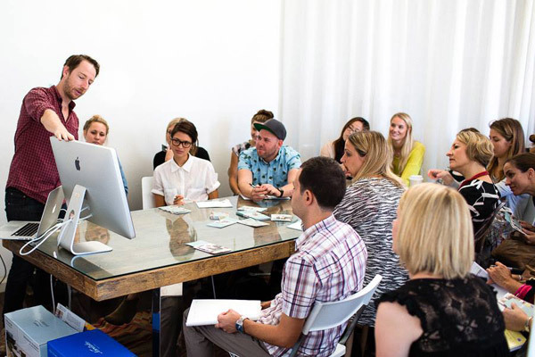 Sydney Design School visits Temple & Webster. Image - Maya Vidulich