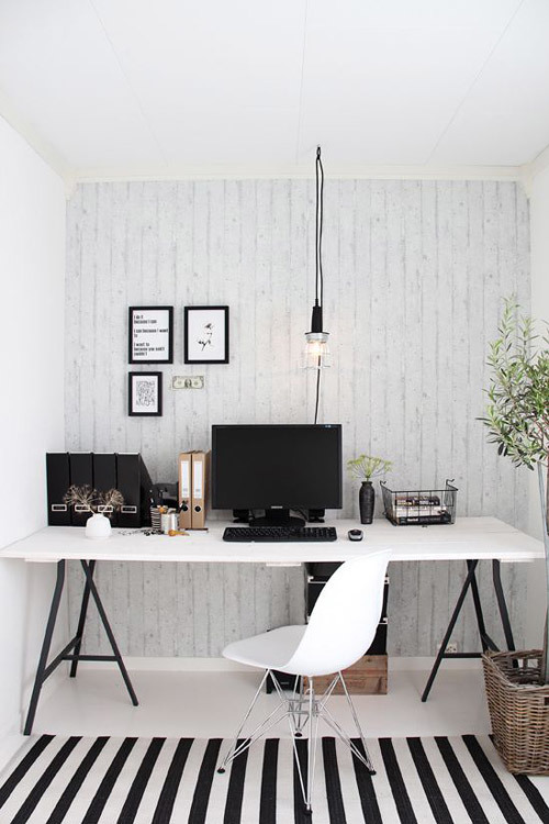 Gallery - Black & white space that work