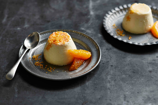 Grapefruit Saffron Panna Cotta - The Taste Collective