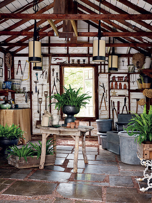 Shed Decor by Sally Coulthard, via Temple & Webster
