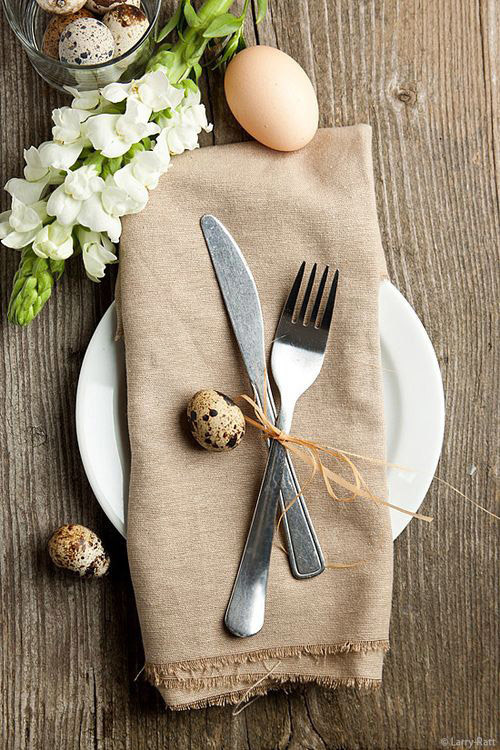 Easter tablescape via Temple & Webster