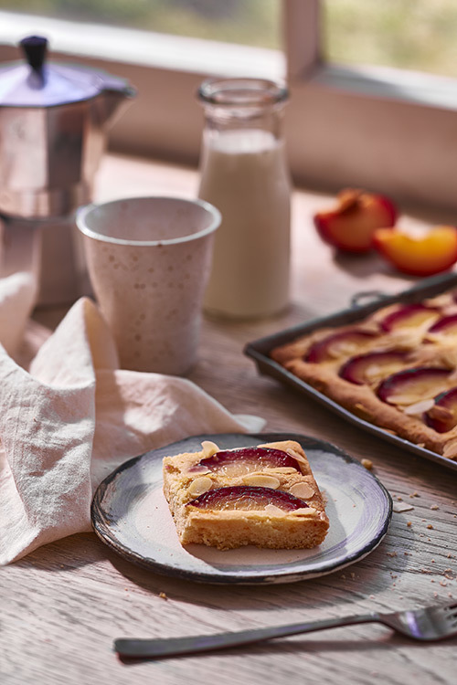 Autumn Plum Tart by Jono Fleming via Temple & Webster