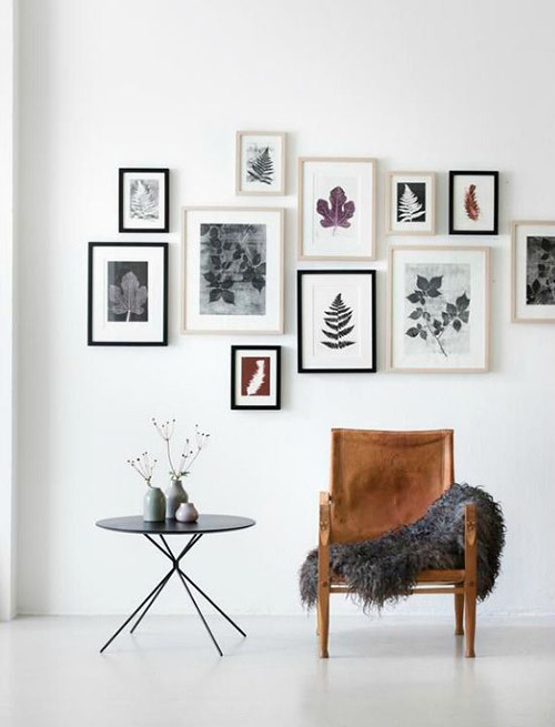 Botanical prints by Danish designer Pernille Folcarelli