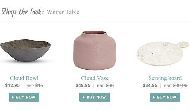 Winter table