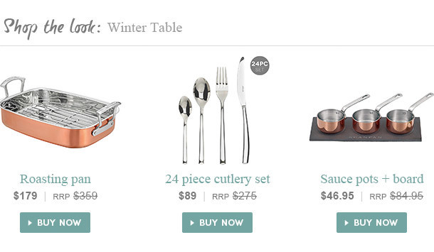 Winter table