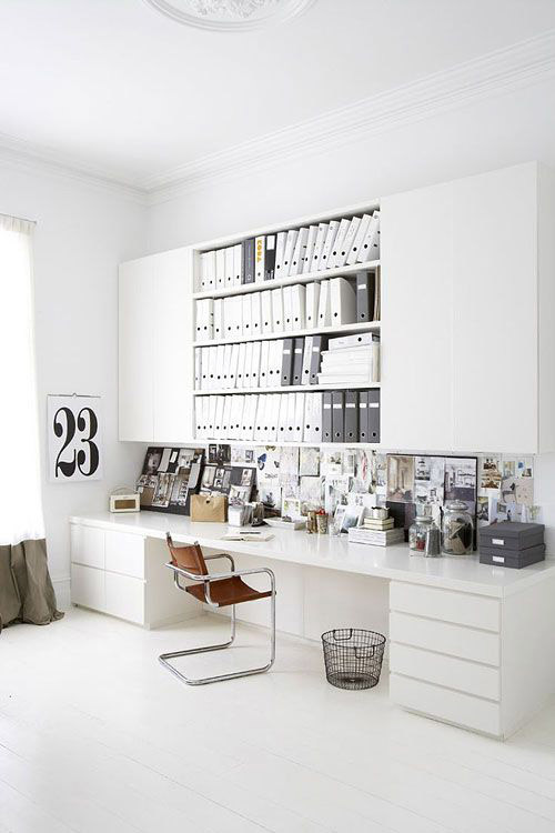 The home office of interior designer Justine Hugh-Jones