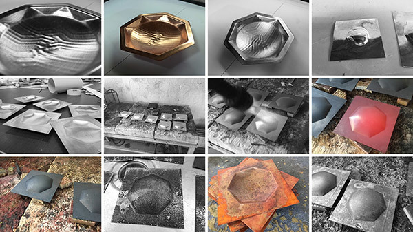 A peek into the process for making the 'Memragon' bowl