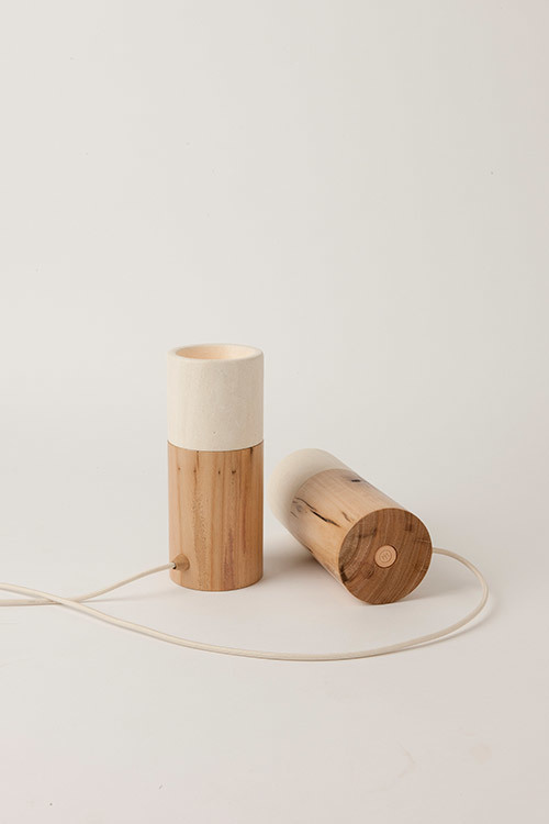 'Matchstick' lamps by Inkster Maken