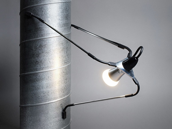 The 'Spyder' light was born from a need for a flexible light in the daast studio. 
